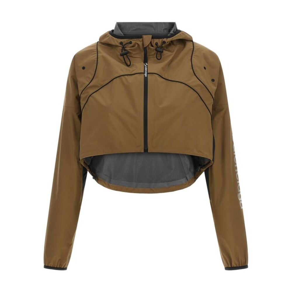 Balenciaga Brown Polyester Shell Women's Jacket
